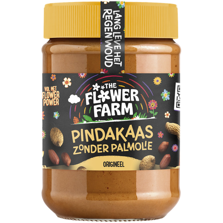 Flower Farm Pindakaas Zonder Palmolie