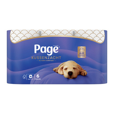 Page Toiletpapier Kussenzacht