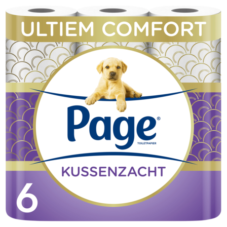 Page Toiletpapier Kussenzacht