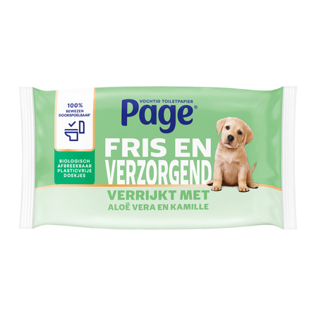 Page Vochtig Toiletpapier Aloe Vera