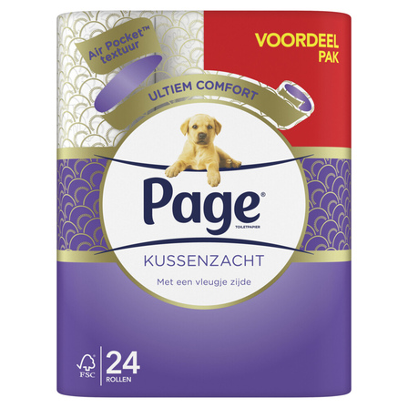 Page Toiletpapier Kussenzacht