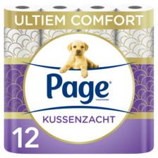 Page Toiletpapier Kussenzacht Voordeelpak