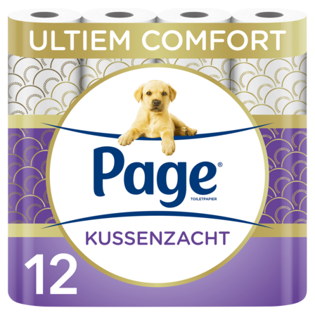 Page Toiletpapier Kussenzacht Voordeelpak