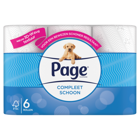 Page Compleet schoon