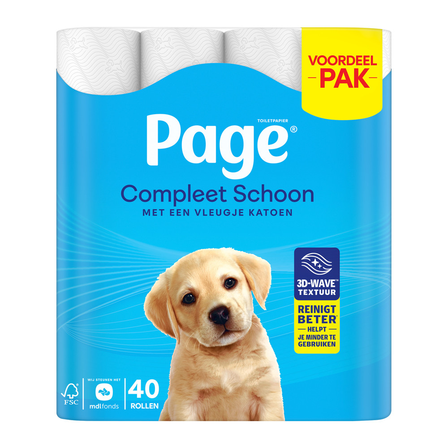 Page Compleet schoon