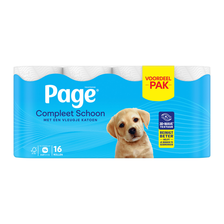 Page Compleet Schoon toiletpapier