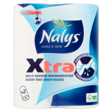 Nalys Xtra 2 Rollen Keukenrol Multi-Gebruik