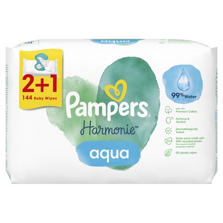 Pampers Harmoniedoekjes  2+1