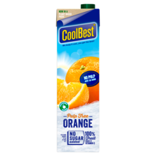 CoolBest Premium Orange Pulp Free 1 L