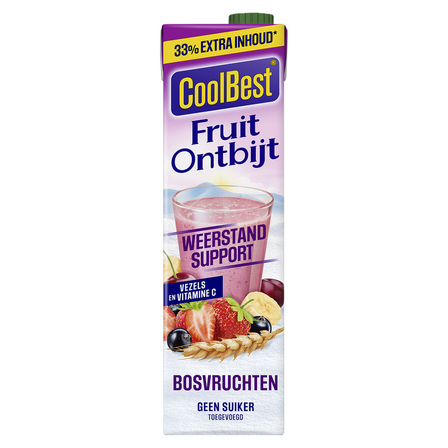 Coolbest fruitontbijt bosvruchten