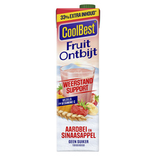 Coolbest fruitontbijt sinaasappel aardbei