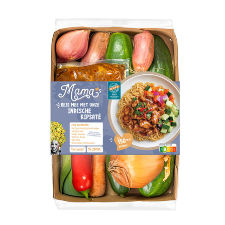 Mama's verspakket Indische kipsaté