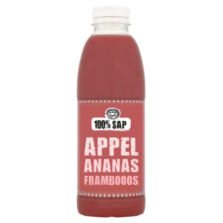 100% Sap Appel - Ananas - Framboos