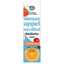 Fruityjuice sinaasappel-aardbei