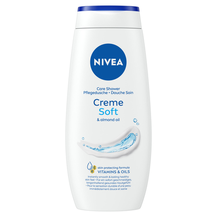 Nivea Shower Creme Soft & almond Oil
