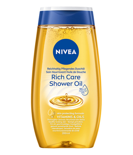 Nivea Rich Caring Shower Oil 200 ml