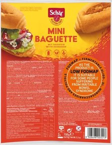 Schär Gluten-Free Mini Baguette 2 x 75 g