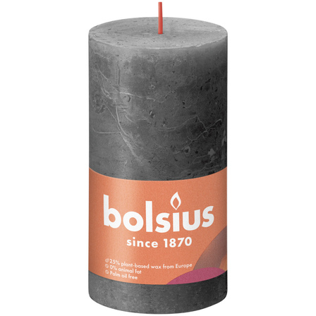 Bolsius Stompkaars Grijs