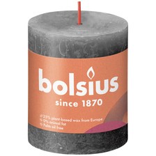 Bolsius Stompkaars Grijs