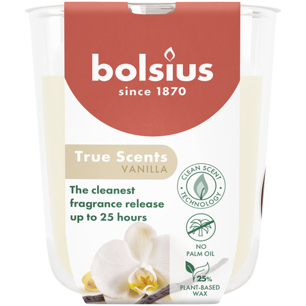 Bolsius Geurkaars true scents vanille