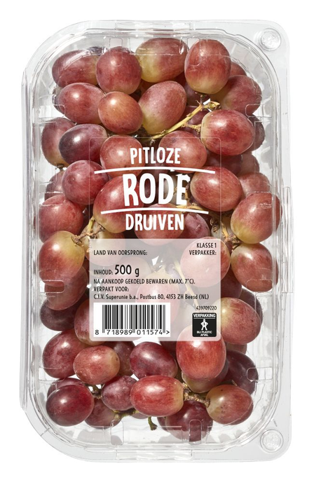 Pitloze Rode Druiven