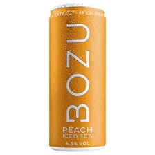 Bozu hard iced tea Peach