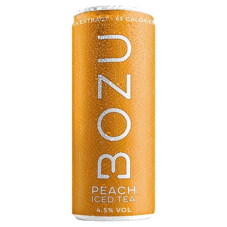 Bozu hard iced tea Peach