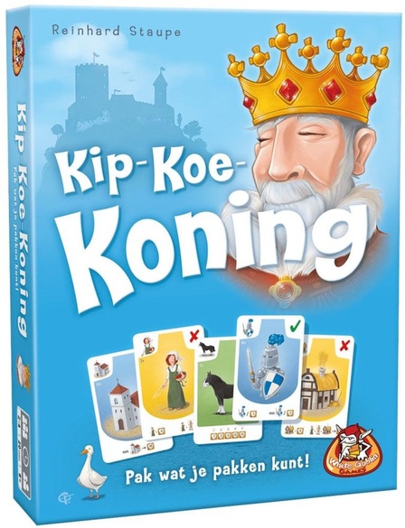 White Goblin Games Kip - Koe - Koning  