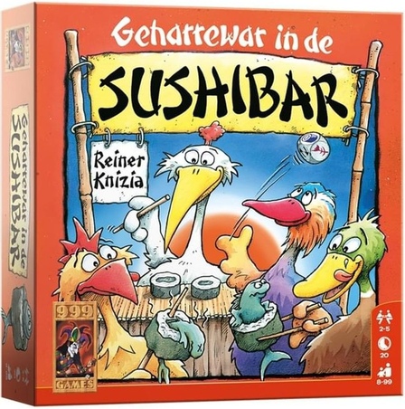 999 Games Geharrewar in de Sushibar  