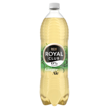 Royal Club Ginger Ale 0% Suiker Fles
