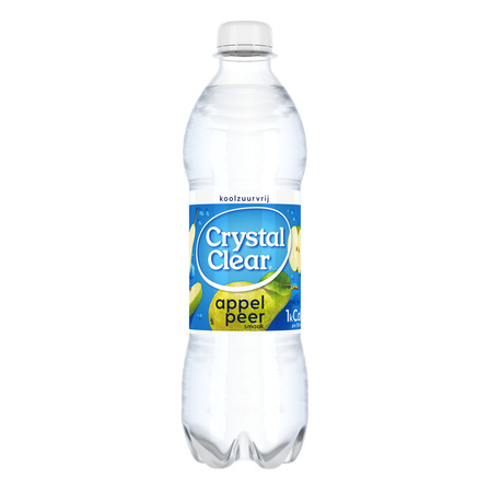 Crystal Clear Apple Pear Fles