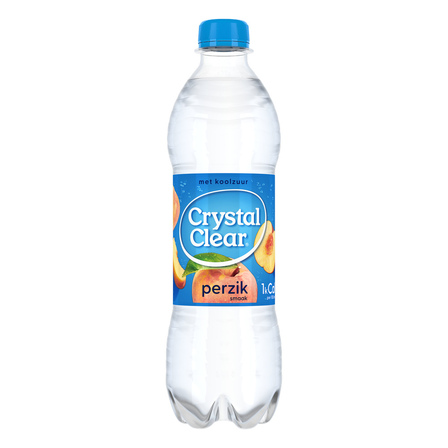 Crystal Clear Sparkling Peach Fles