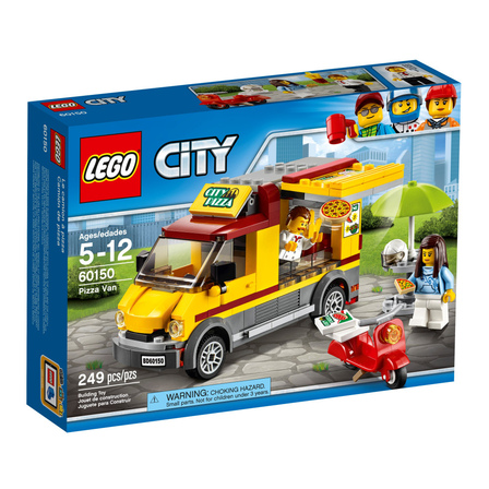 Lego Fcity Great Vehicles pizza bestelwagen