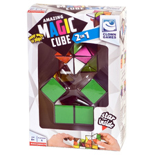 Magic puzzel cube 2 in 1