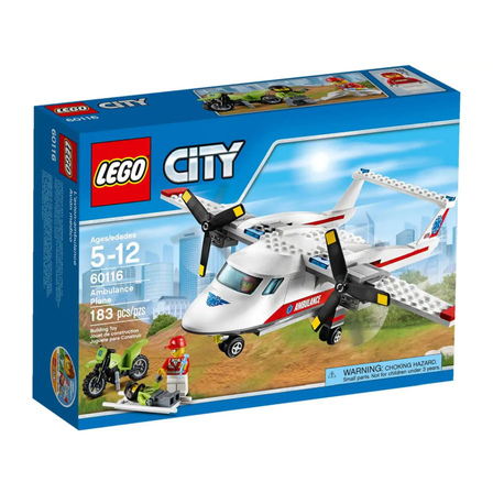 Lego Fcity Great Vehicles vliegtuig ziekenhuis