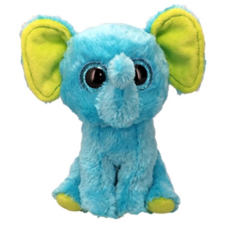 Ty Beanie Boo Trunkles Blue Elephant