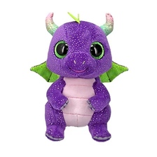 Ty Beanie Boo Daphne Purple Dino