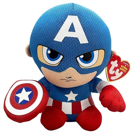 Ty Beanie Boo Captain America