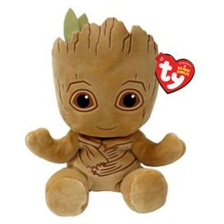 Ty Beanie Boo Marvel Groot Soft