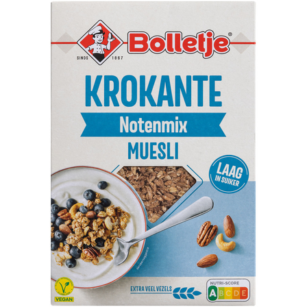 Bolletje Krokante Muesli Notenmix