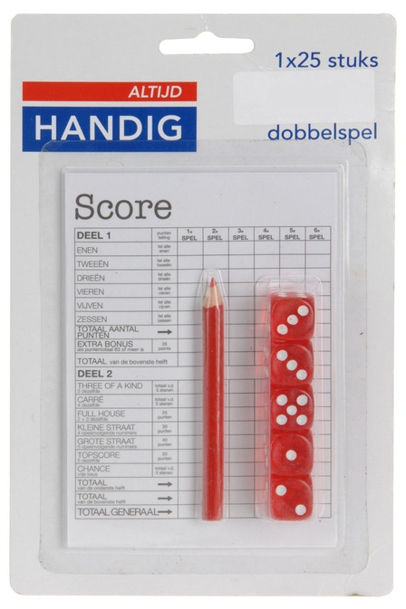 Altijd Handig Dobbelspel