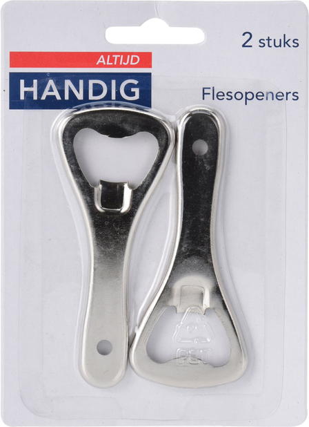 Altijd Handig Flesopener Metaal
