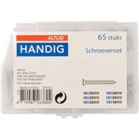 Altijd Handig Schroef, Plug en Spijker