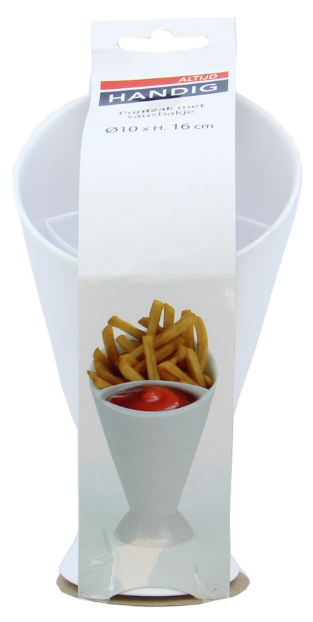 Altijd Handig Snackbeker met Sauscontainer