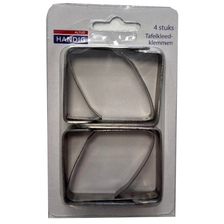 Tafelkleed klemmen set a 4 stuks