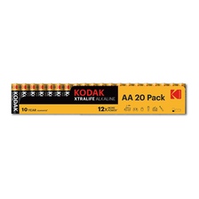 Kodak Alkaline AA 20 pack