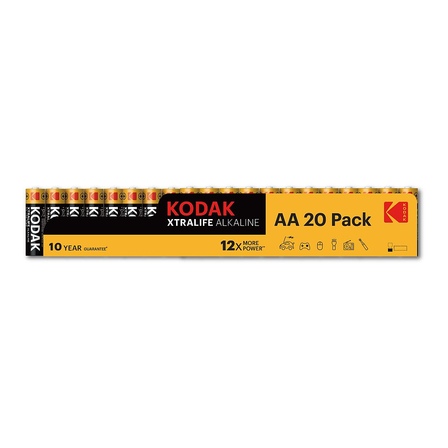Kodak Alkaline AA 20 pack