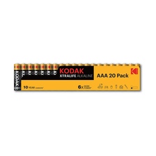 Kodak alkaline batterij pack 20 stuks