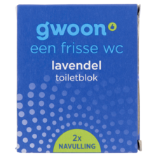 g'woon Lavendel Toiletblok 2 x 40 g