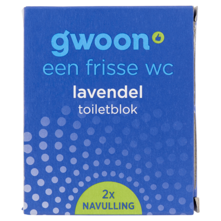 g'woon Lavendel Toiletblok 2 x 40 g